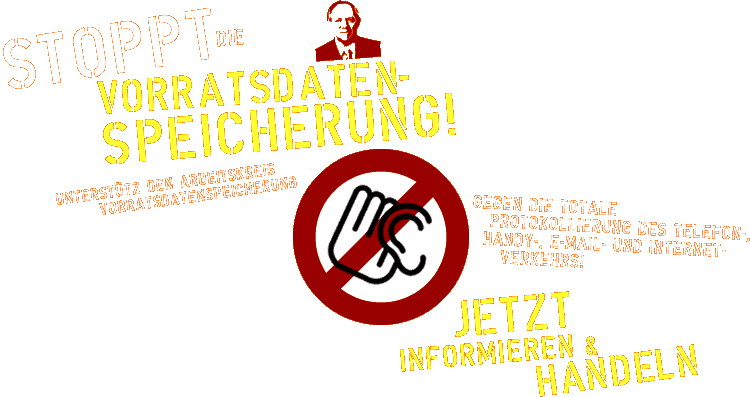 Stoppt die Vorratsdatenspeicherung! Jetzt klicken & handeln!